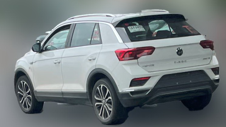 Volkswagen T-Roc 2022 scooped, photo credit autohome.com.cn