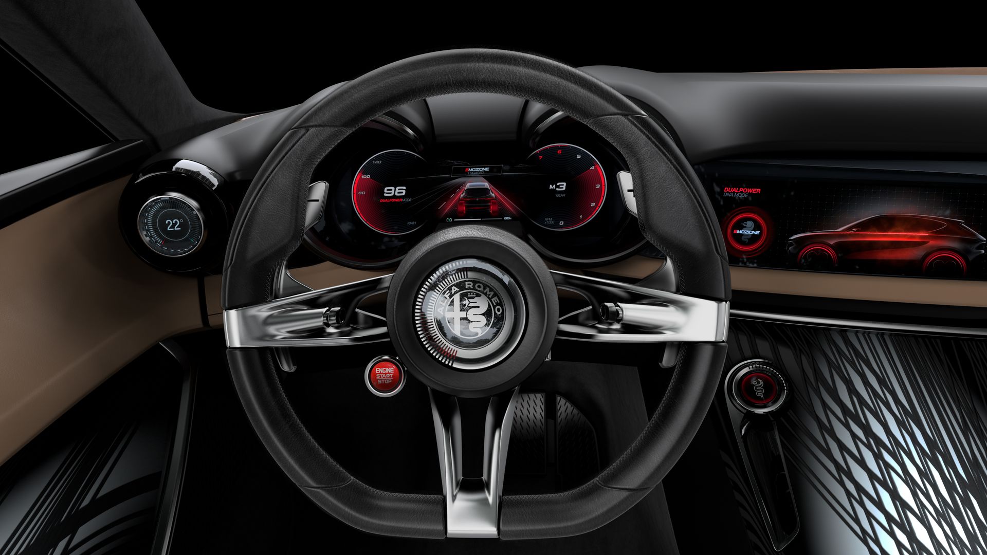 Alfa Romeo Tonale Steering Wheel