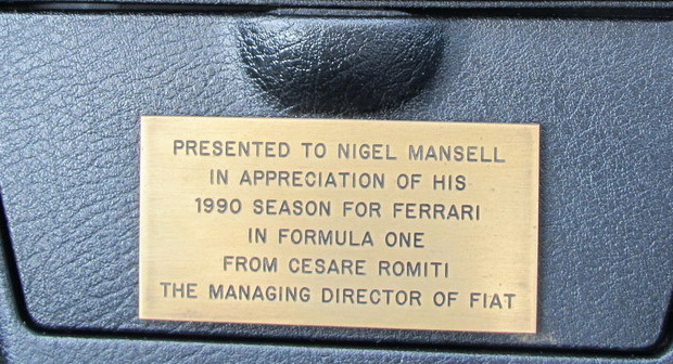 Πωλείται τo FΙΑΤ Tipo του Nigel Mansell