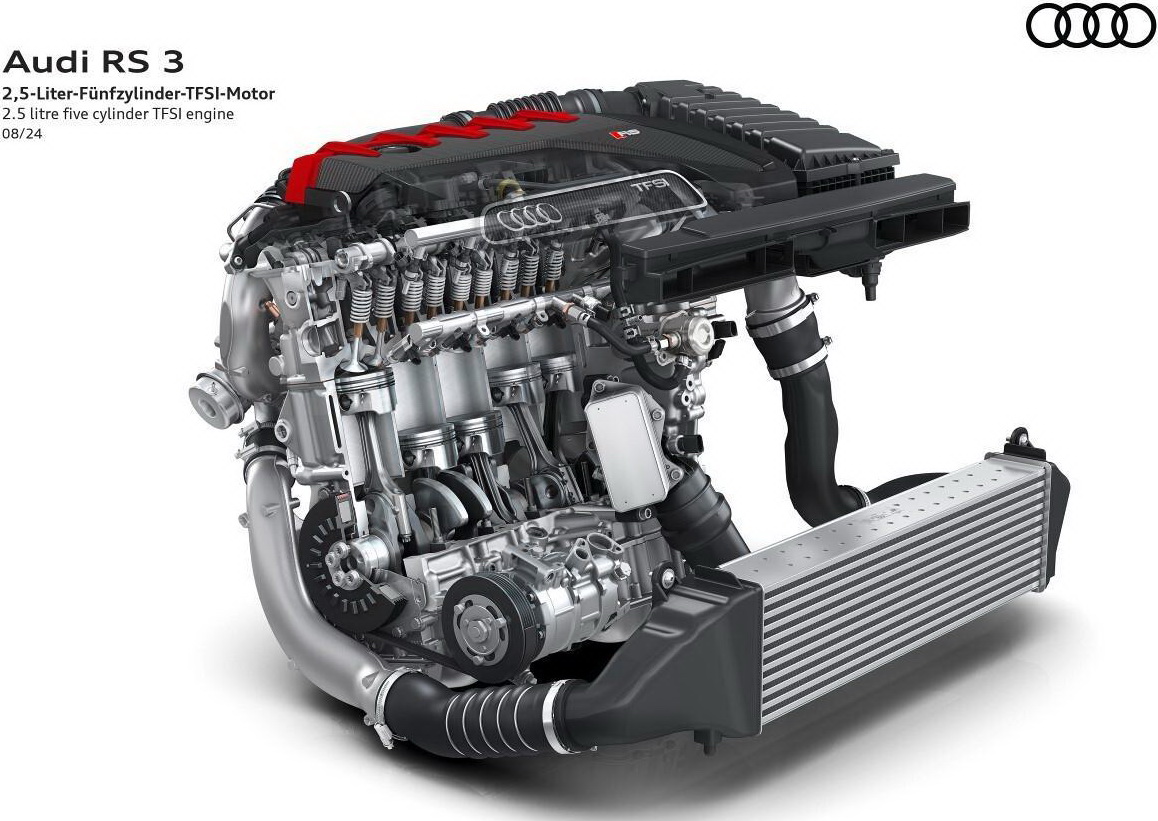 Audi 5 cylinders engine