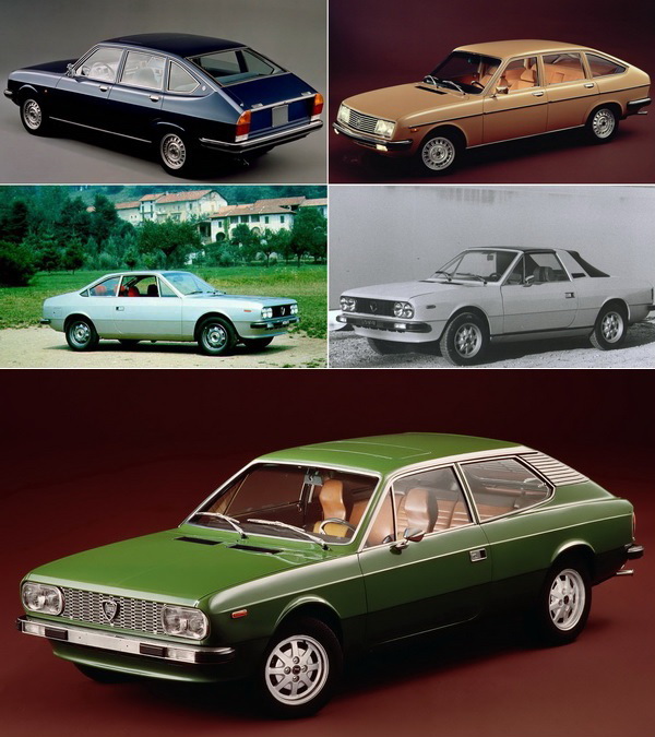 Lancia Beta line-up