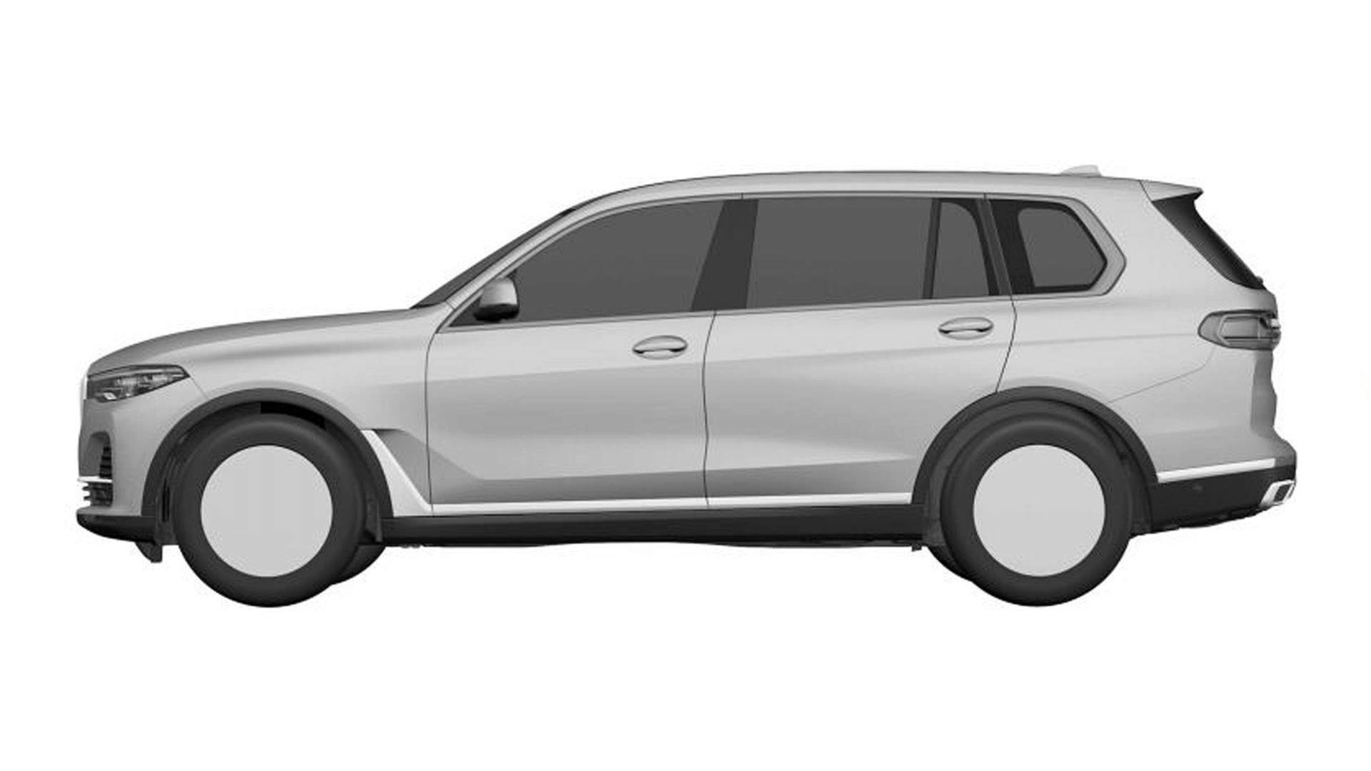 BMW X7 Patend Scetches 1