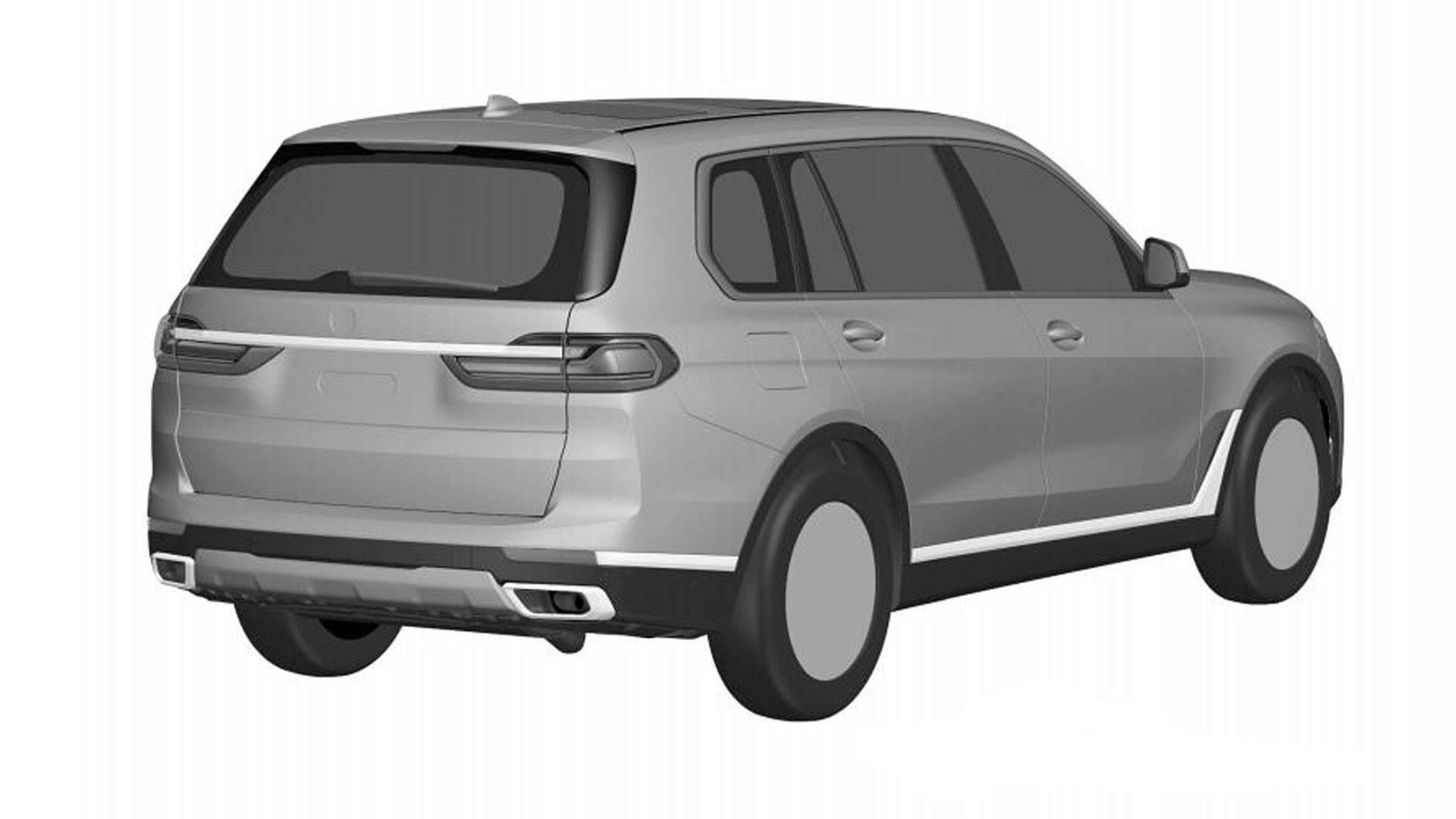 BMW X7 Patend Scetches 2