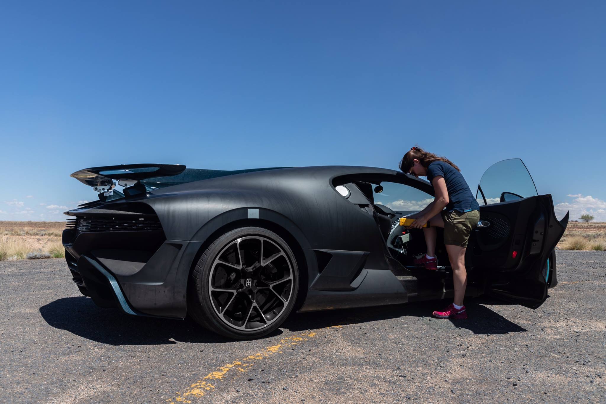 Bugatti Divo Testing