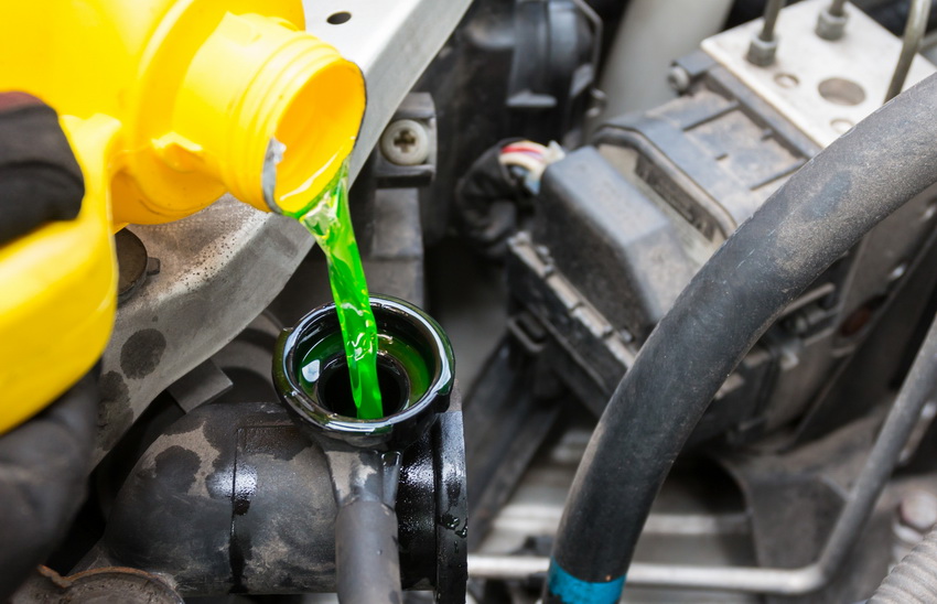 car engine coolant