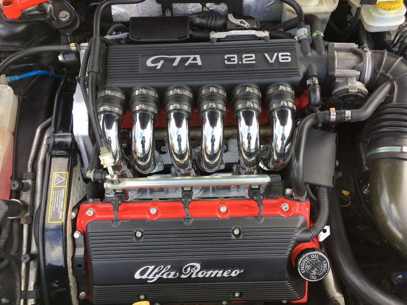 Alfa Romeo 3.2 V6 GTA engine