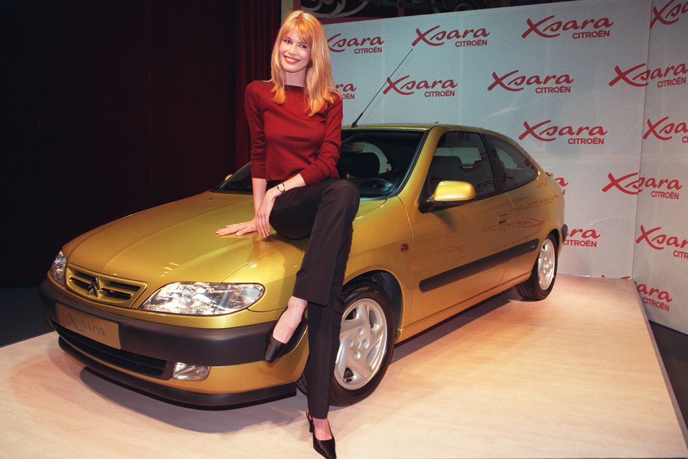 H Claudia Schiffer σε διαφήμιση της Citroen