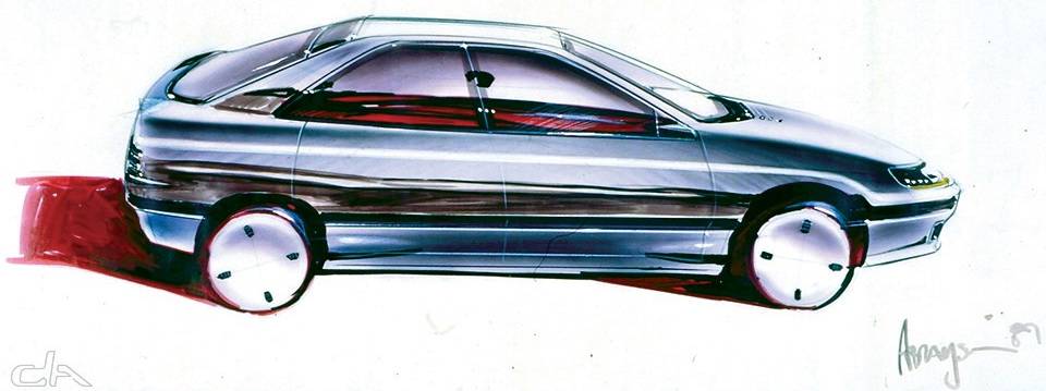 Citroën Xantia 1993-2002, από απόγονος πρόγονος