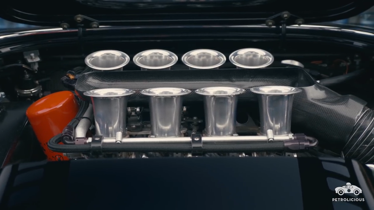 Ferrari F40 engine naturally aspirated