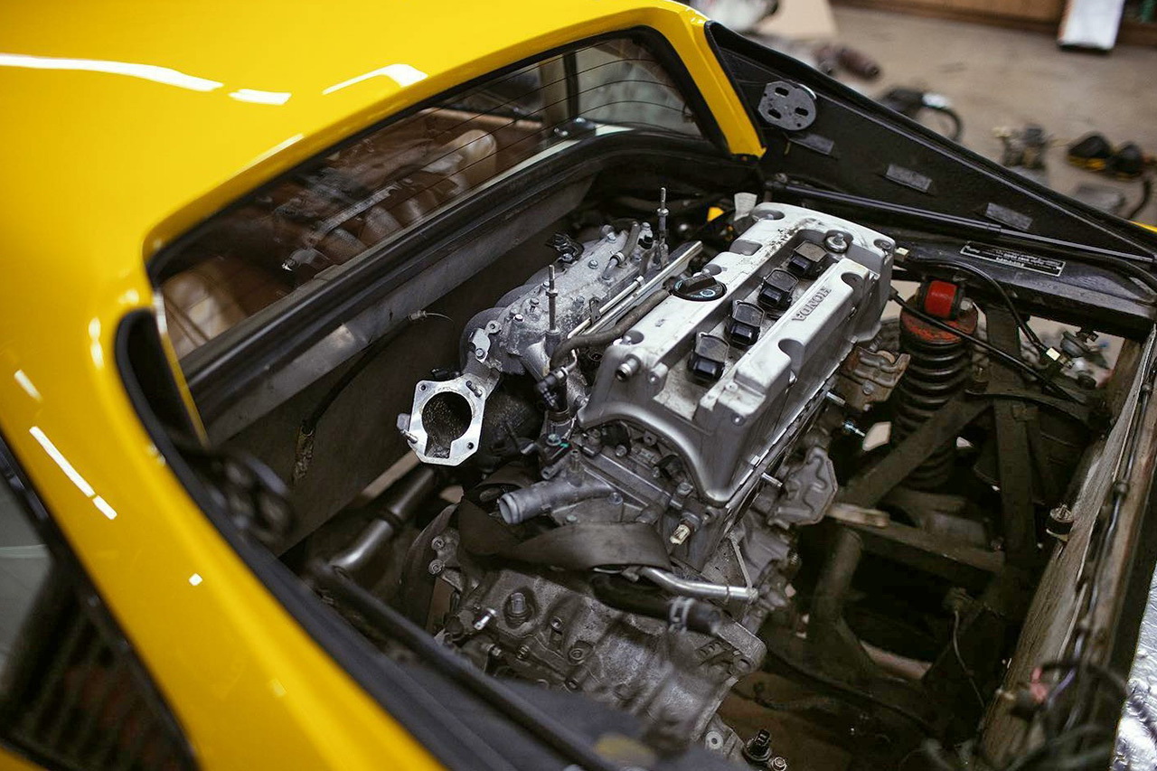 Ferrari 308GTBi with Honda 4-pot engine