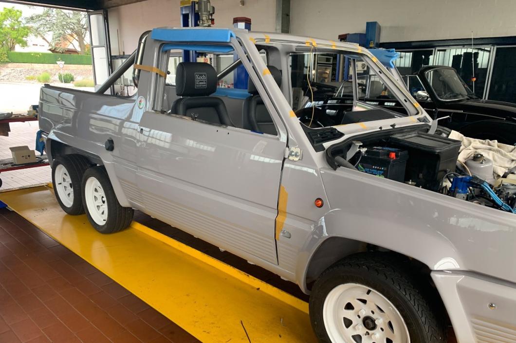 FIAT Panda Pick-up 6wheeler