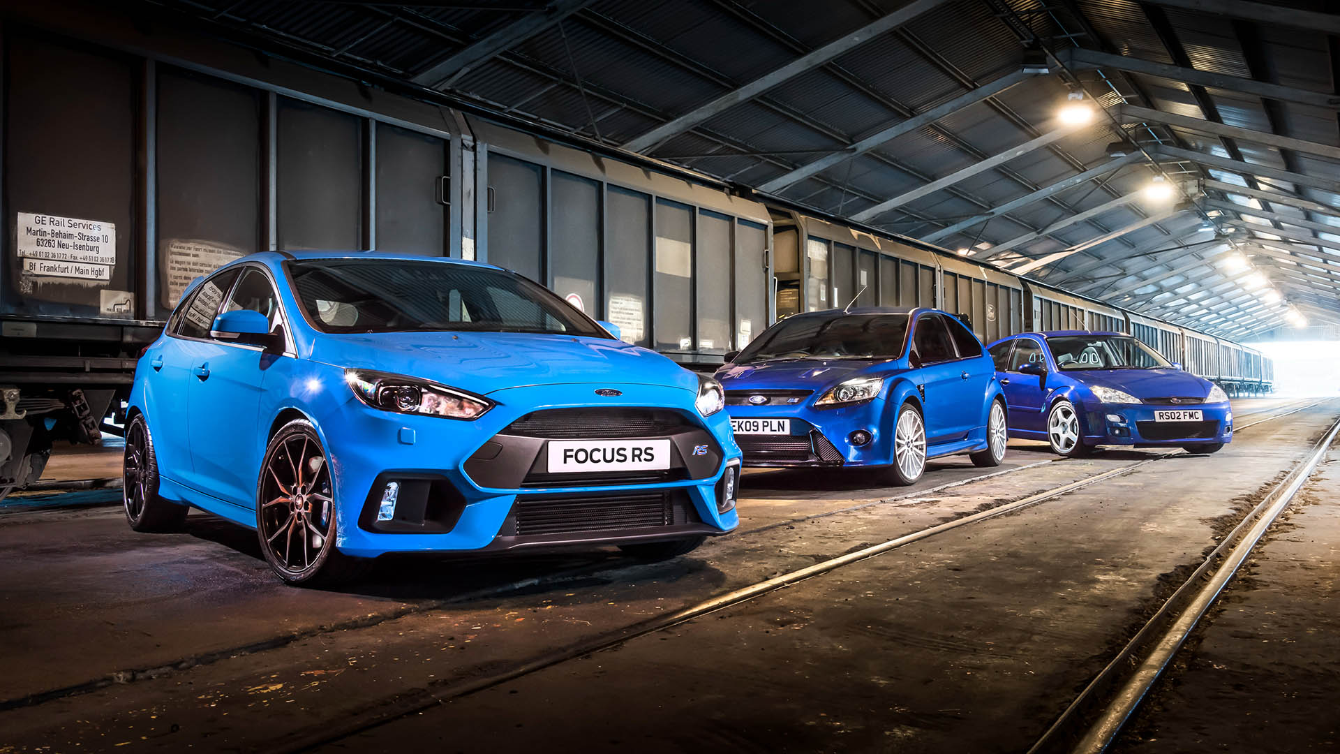 Ford Focus RS range