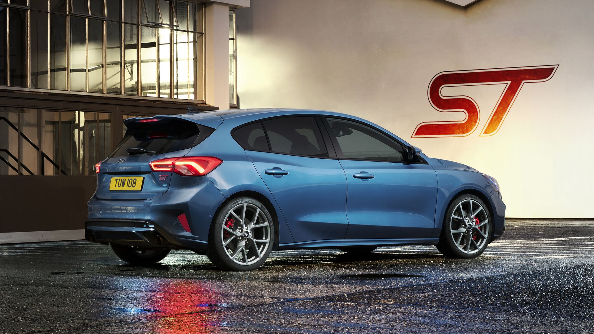 Ford Focus ST 2019 Rear view