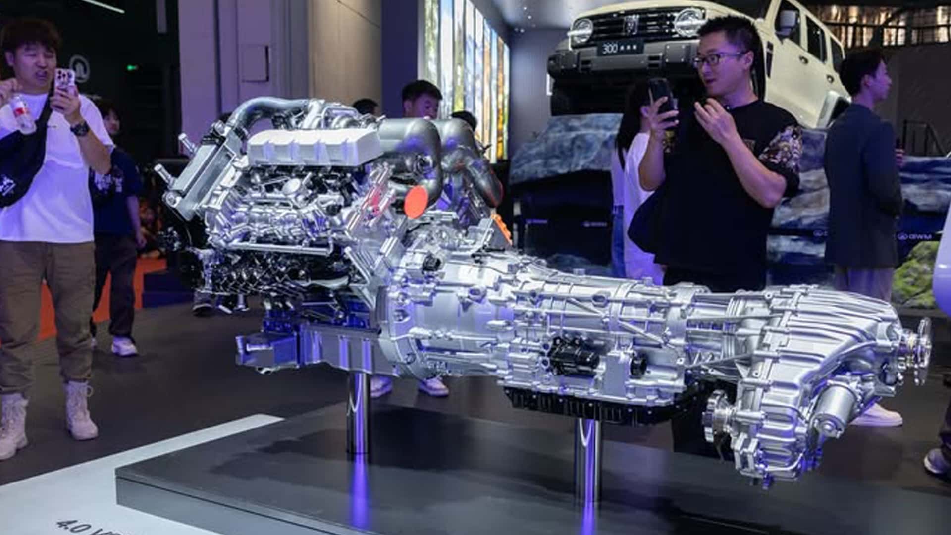 twin-turbo V8