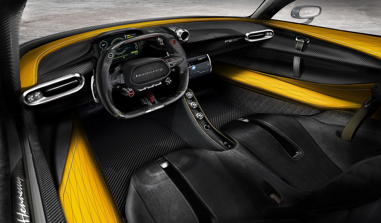 Hennessey Venom F5 interior