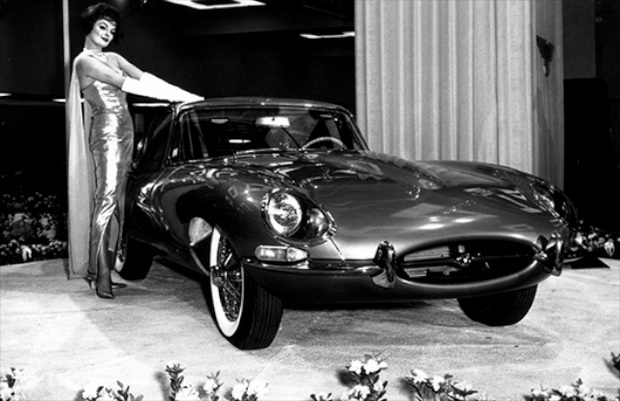 Jaguar E-type launch