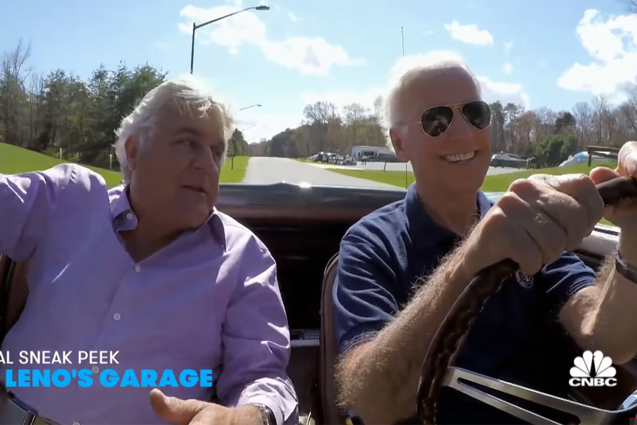 Joe Biden, Jay Leno's Garage, Chevrolet Corvette Stingray C2 1967