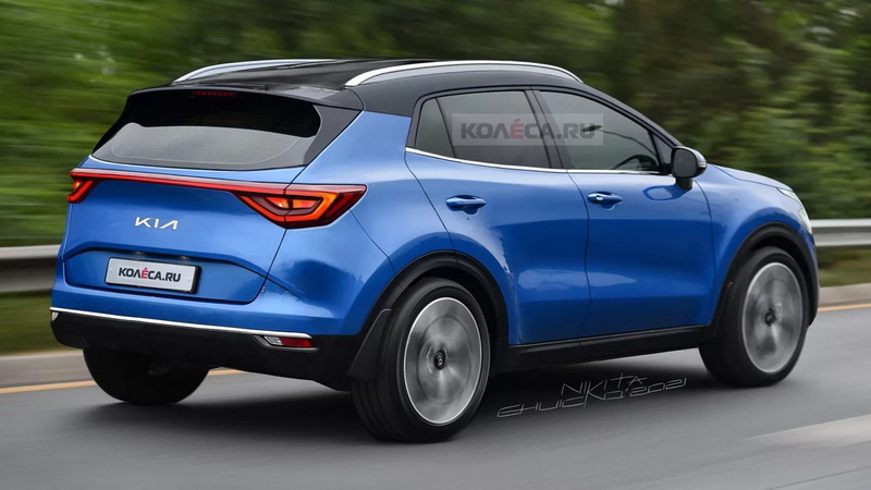 Kia Sportage 2021, rendered by Nikita Chucko/kolesa