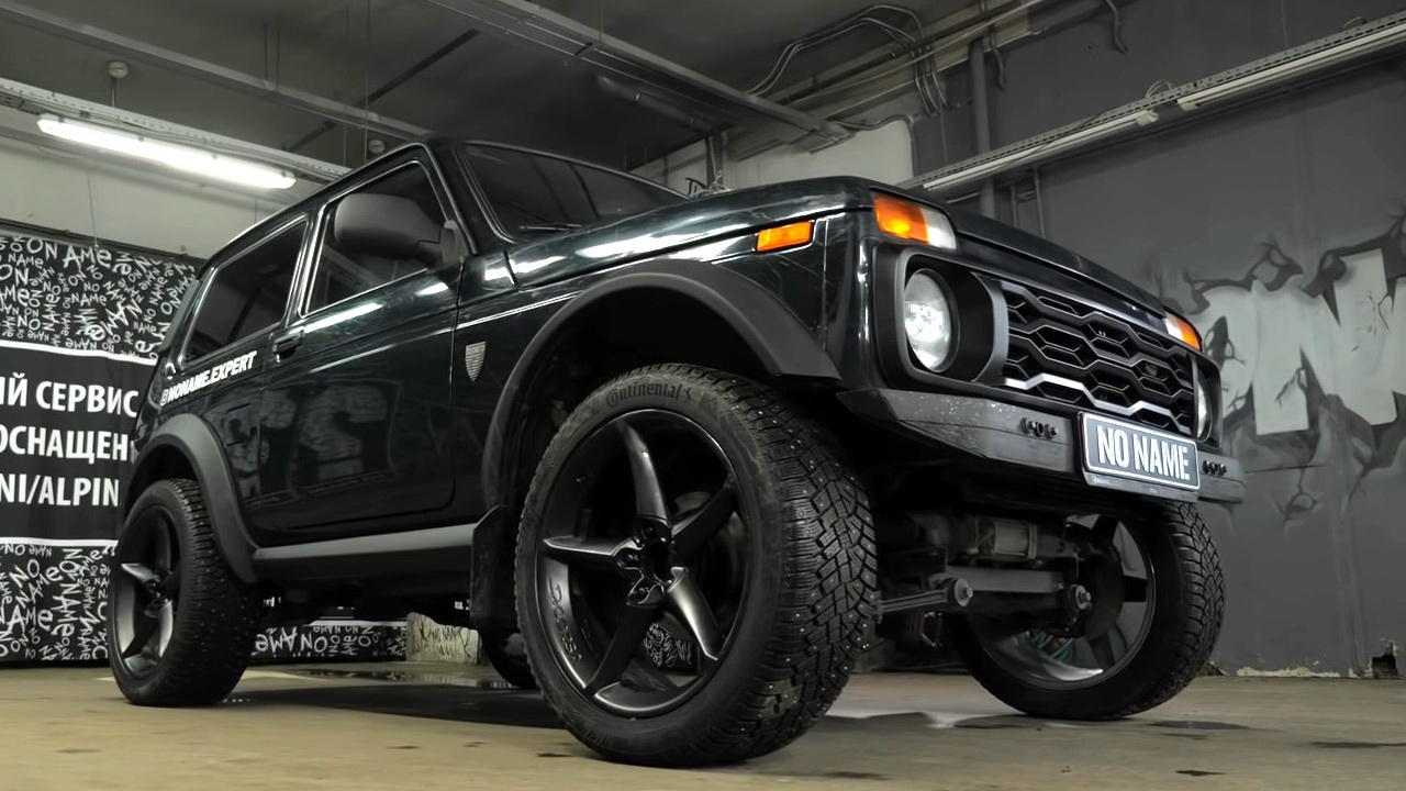 Tuned Lada Niva Legend Bronto by No Name Experts