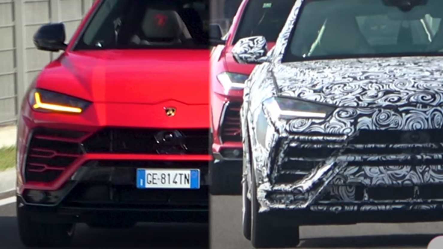 Lamborghini Urus Phase 2 scooped