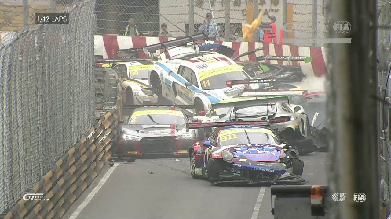 Καραμπόλα Macau GT 2017