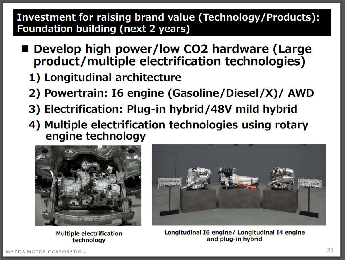 Mazda new I6 engine