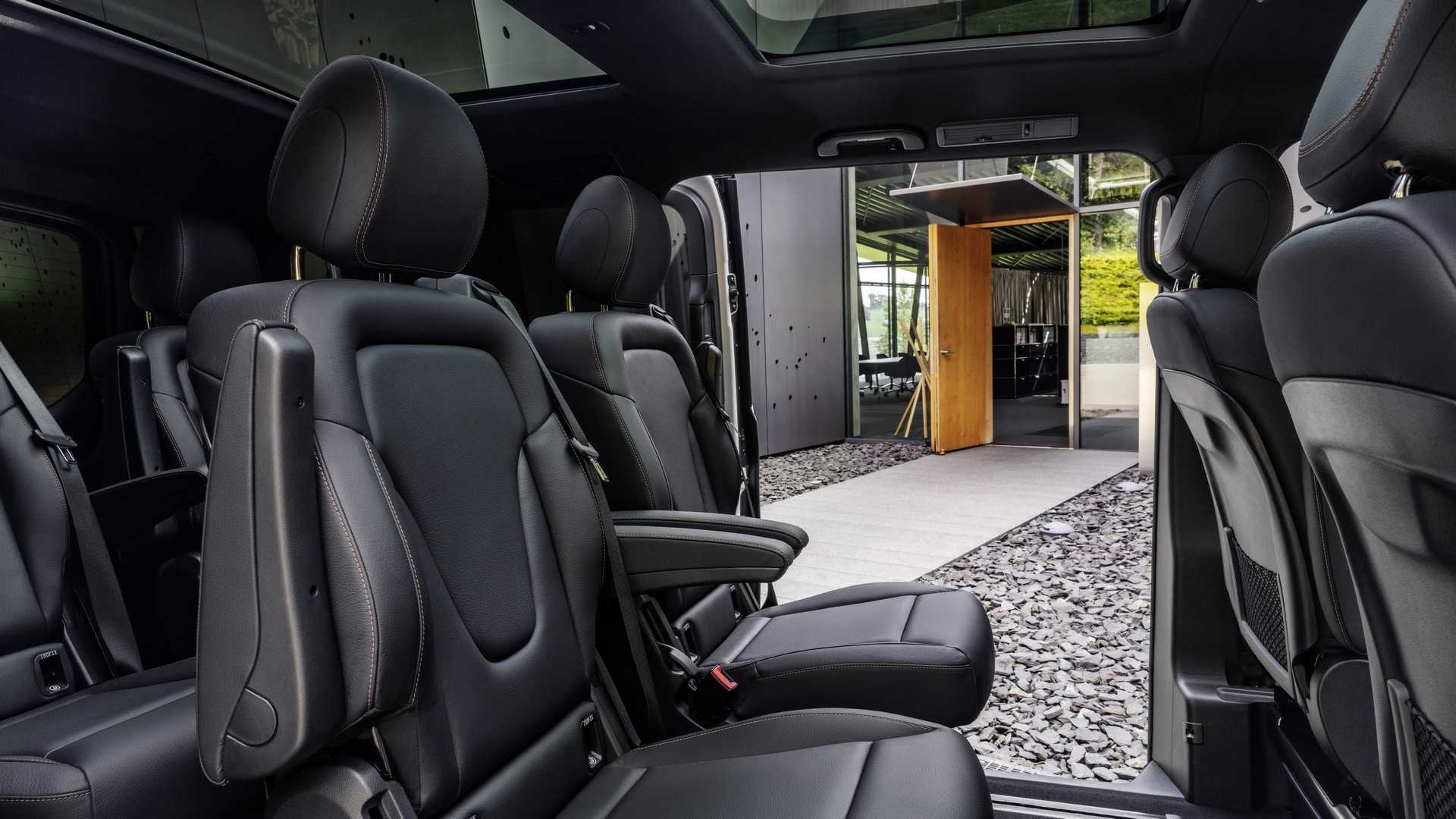 Mercedes EQV interior