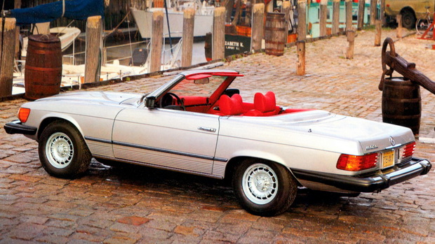 Mercedes-Benz 450 SL 1981-1985 US spec