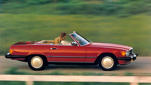 Mercedes-Benz 560 SL US spec 1985-1989