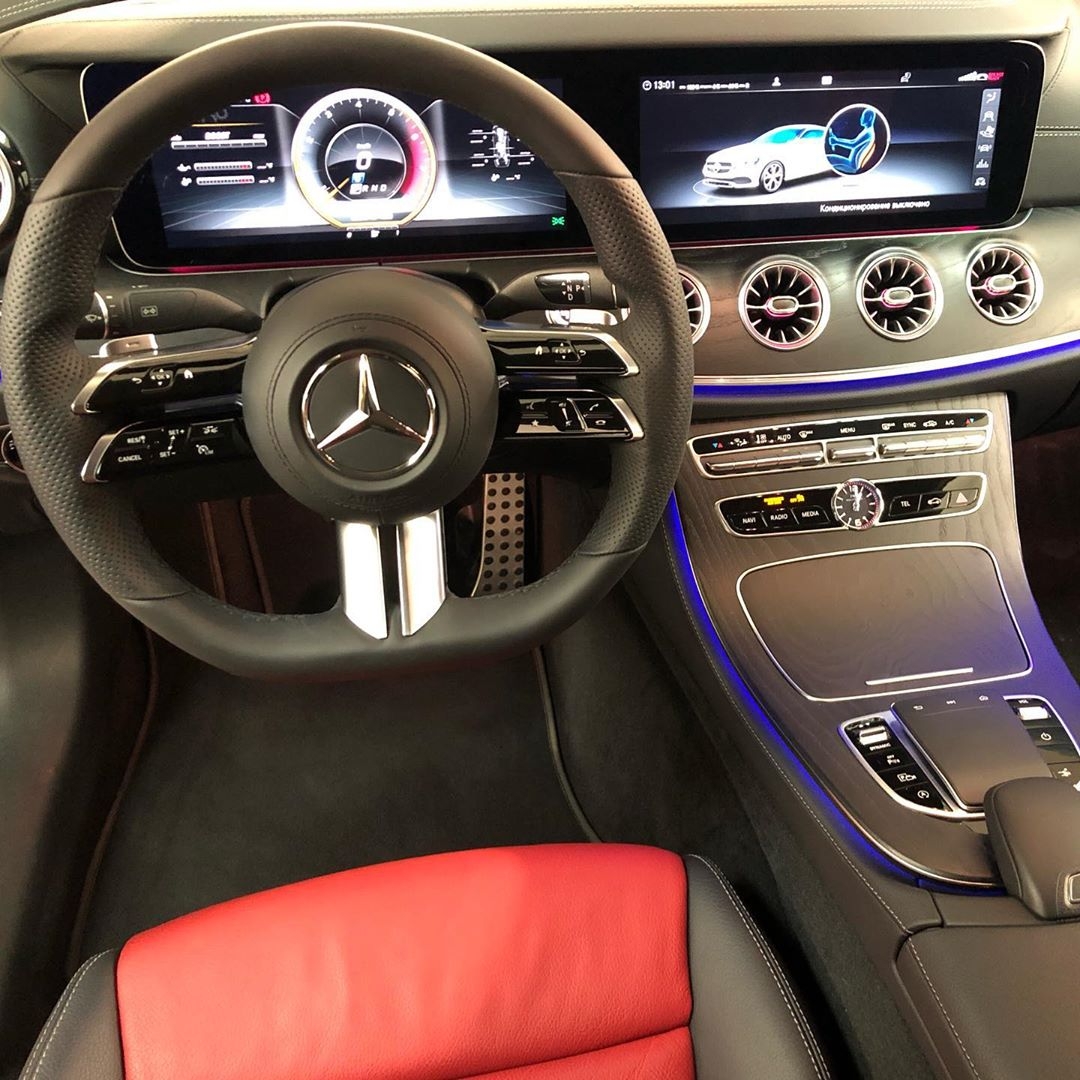 Mercedes-Benz E-Class MY2020 interior leak