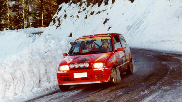 FIAT Cinquecento Group A, 1997 Monte Carlo rally