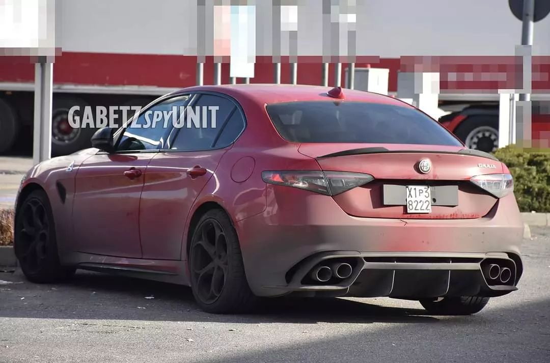 Alfa Romeo Quadrifoglio facelift