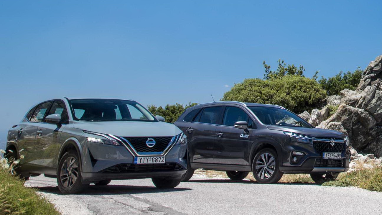 Test drive, υβριδικά SUV: Nissan Qashqai, Suzuki S-Cross, Photo credit DRIVE Media Group/ Thanasis Koutsogiannis