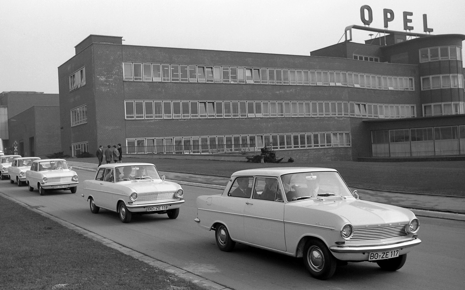 Opel Kadett A 1962-1965, press presentation in Bochum