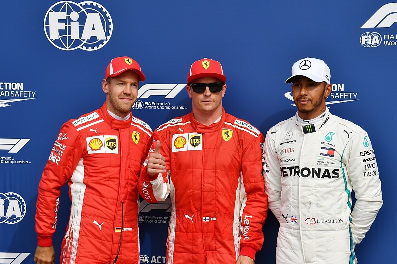 Podium Monza Qualifying 2018