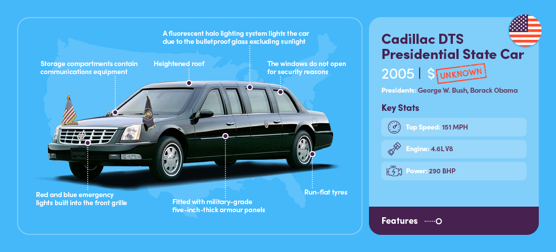 Cadillac DTS Presidental State Car