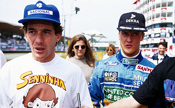 senna schumi