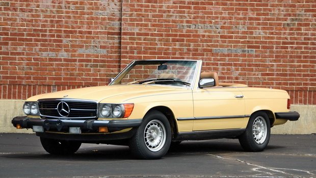 Mercedes-Benz 380 SL N. America spec 1981-1985