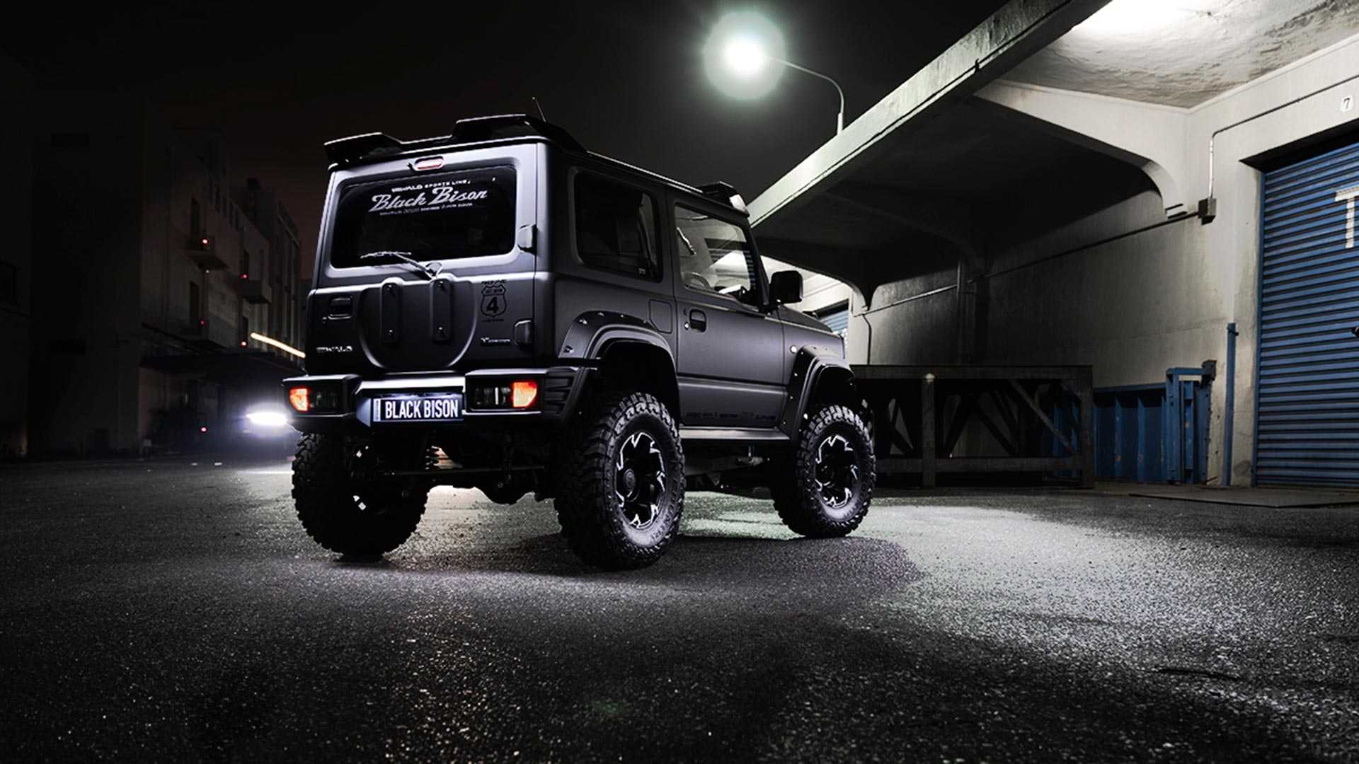 Suzuki Jimny Black Bison by Wald