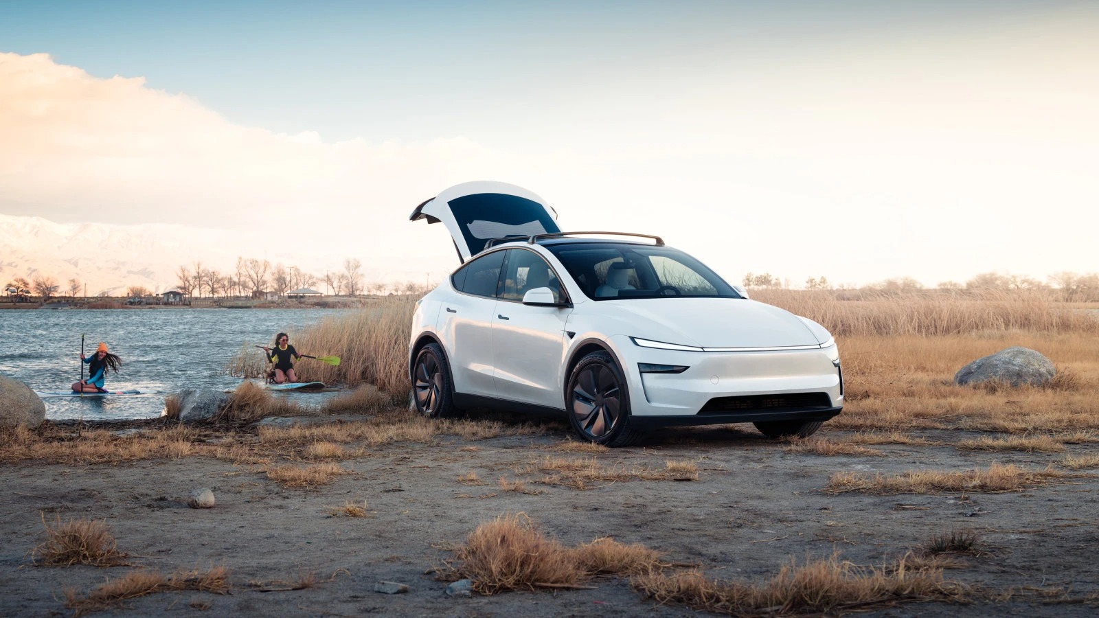 Tesla Model Y-Panasonic EV batteries