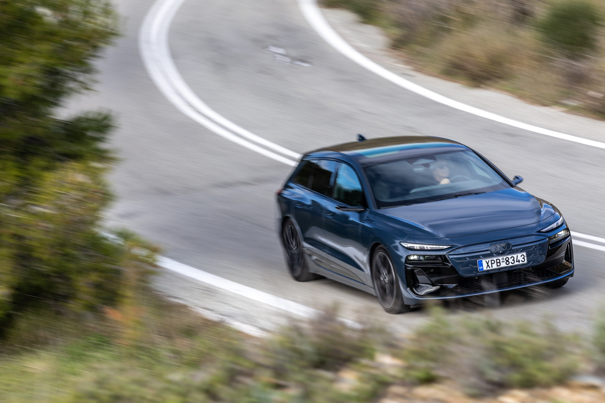 Test drive: Audi S6 Avant e-tron, Photo © DRIVE Media Group/Thanassis Koutsogiannis