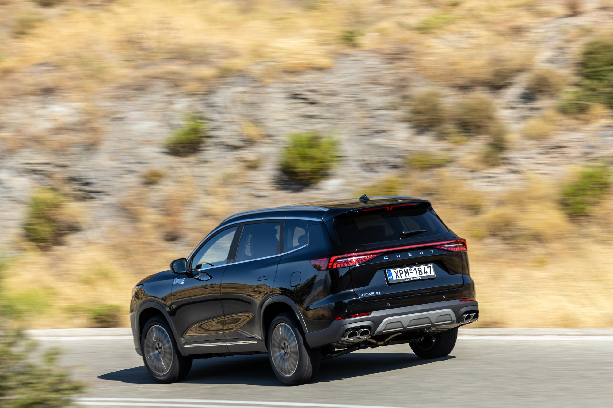 Test drive: Chery Tiggo 8 1.6T GDI, Photo © DRIVE Media Group/Thanassis Koutsogiannis