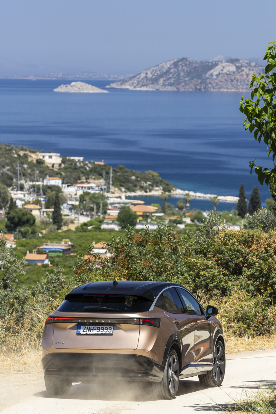 Τest drive: Nissan Ariya 87 kWh 2WD, Photo DRIVE Media Group/Thanassis Koutsogiannis