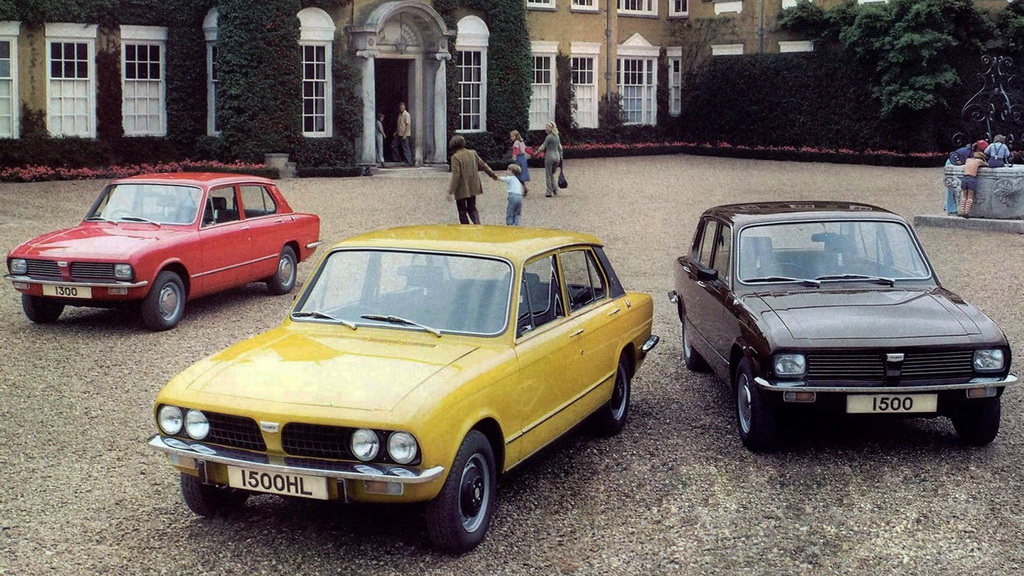 Triumph Dolomite line-up