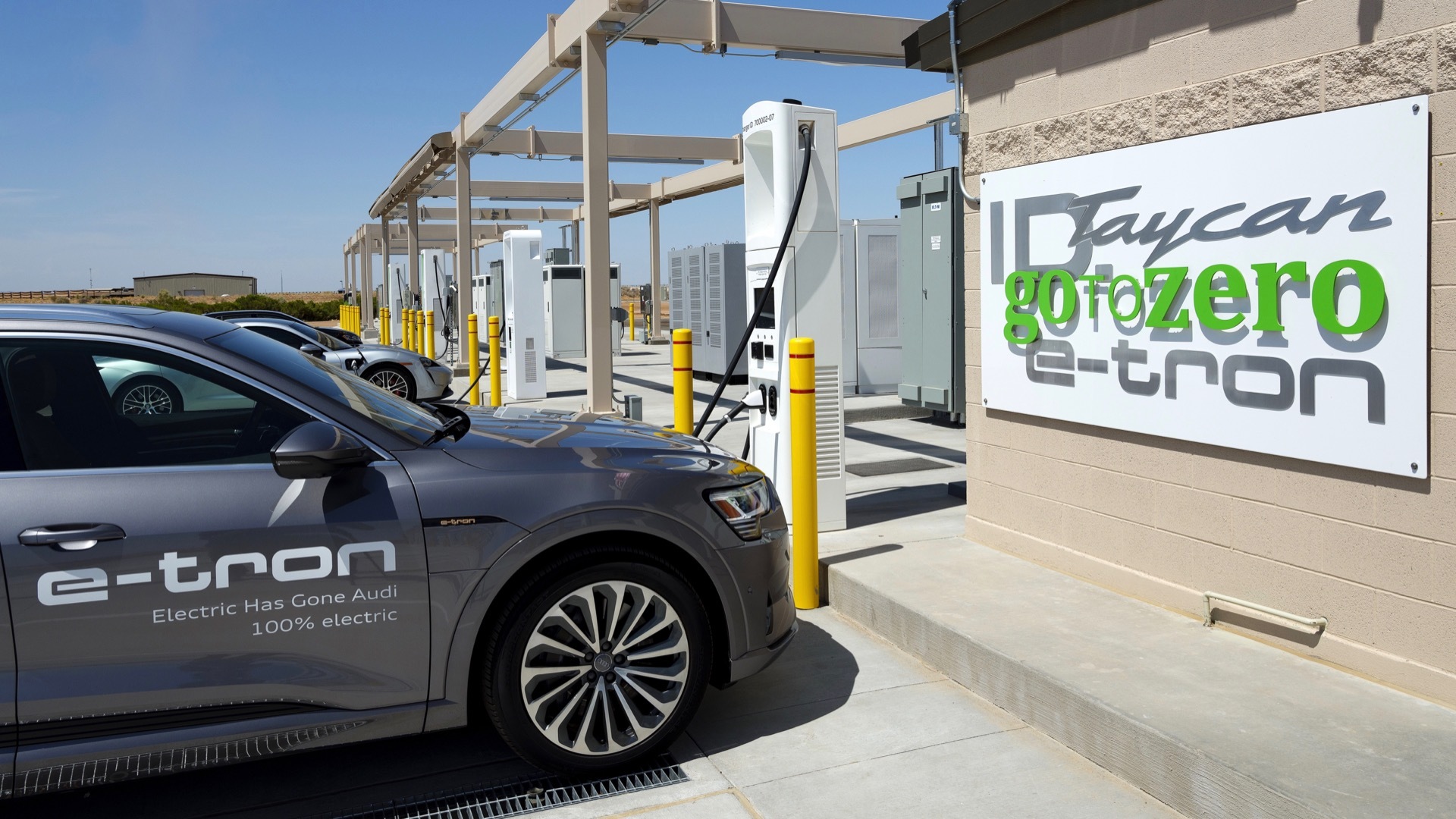 Volkswagen extreme charging station, Maricopa, Arizona, US