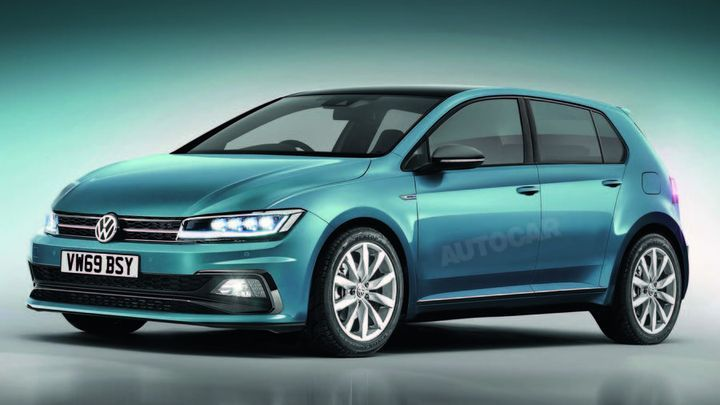 Volkswagen Golf MK8 Render 1