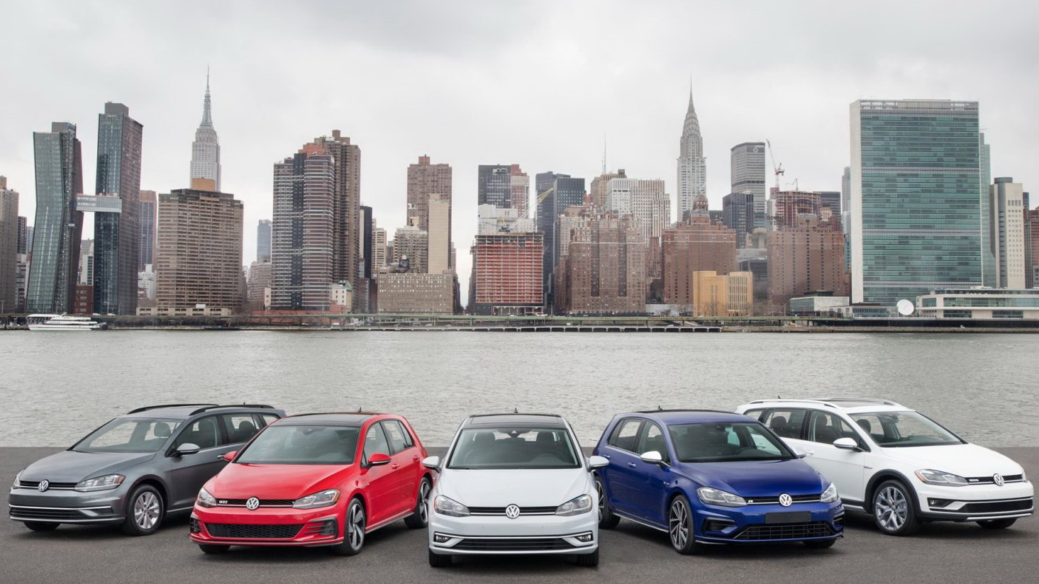 VW Golf US line-up