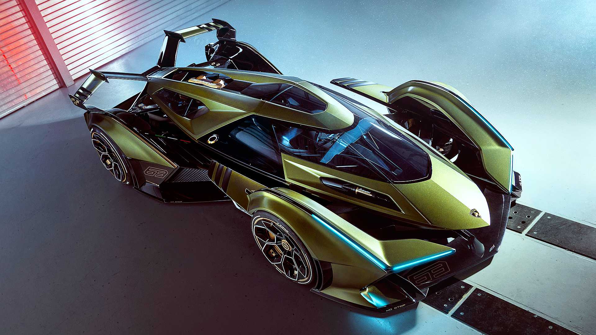 Η διαστημική Lamborghini Lambo V12 Vision GT στο Μονακό ...