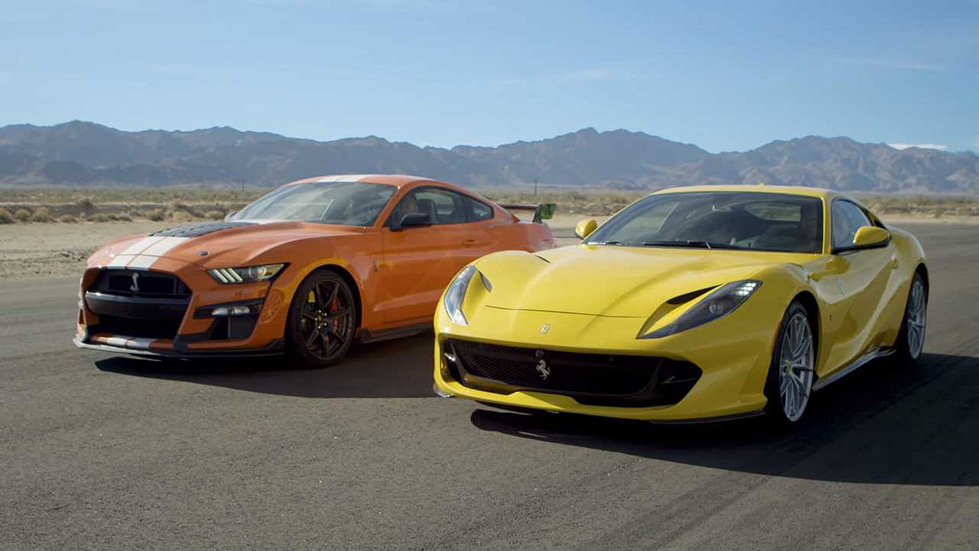Ford против Ferrari Мустанг