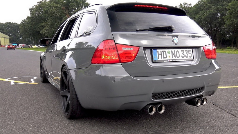 Manhart Racing BMW M3 E91 Touring V10 video | Drive